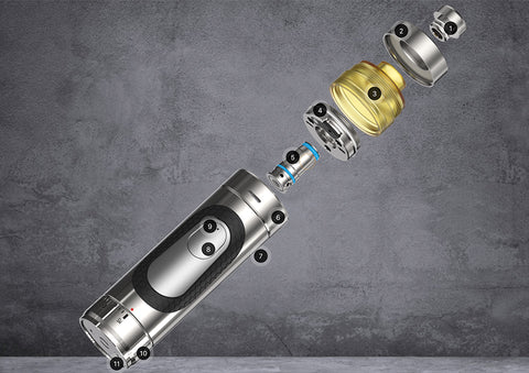 Aspire Zero G Pod MTL DL 1500mAh 5-40W Vape Pen Mod Kit - USB-C Charge