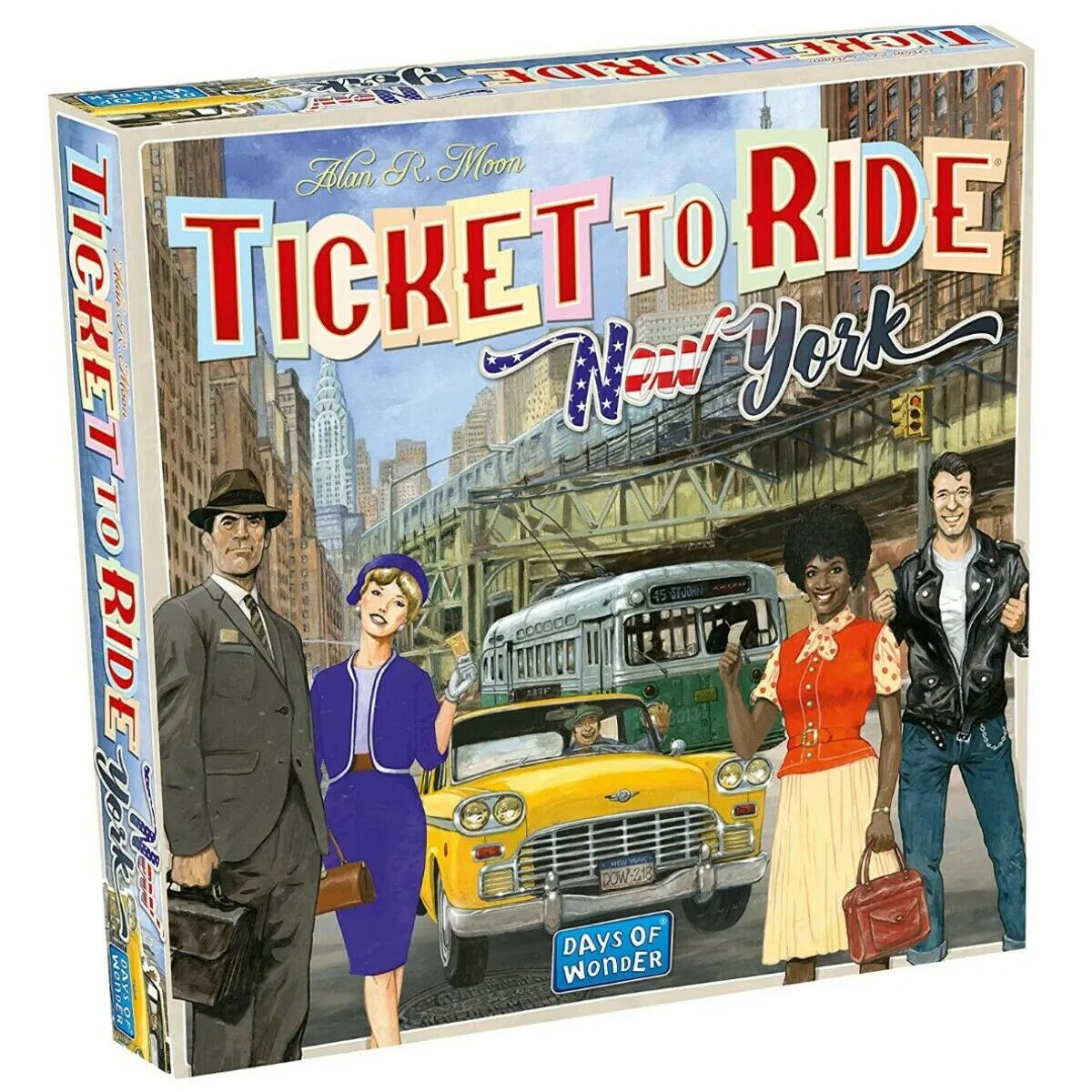 Ticket to Ride New york | Fun Family Ticket to Ride Board Games Expansions