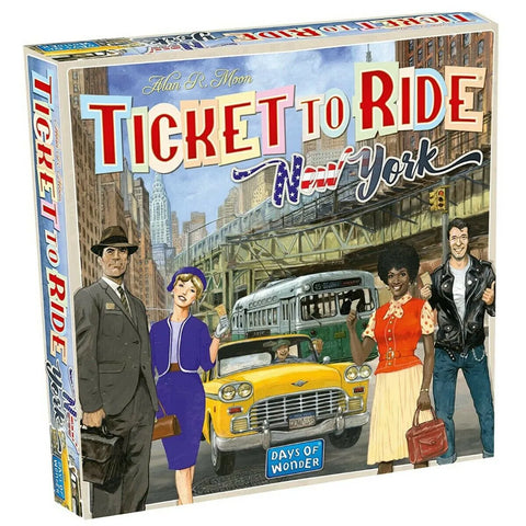 Ticket to Ride New york | Fun Family Ticket to Ride Board Games Expansions