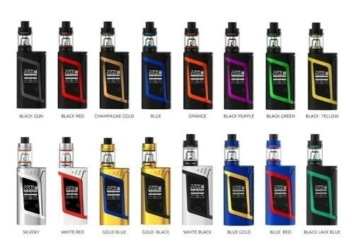 SMOK ALIEN 220W TC Vape Mod Kit with TFV8 Baby 2ml Tank | TFV8 Baby Coils (5pcs)