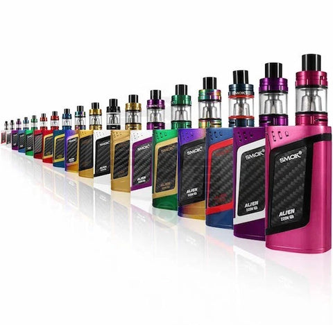 SMOK ALIEN 220W TC Vape Mod Kit with TFV8 Baby 2ml Tank | TFV8 Baby Coils (5pcs)