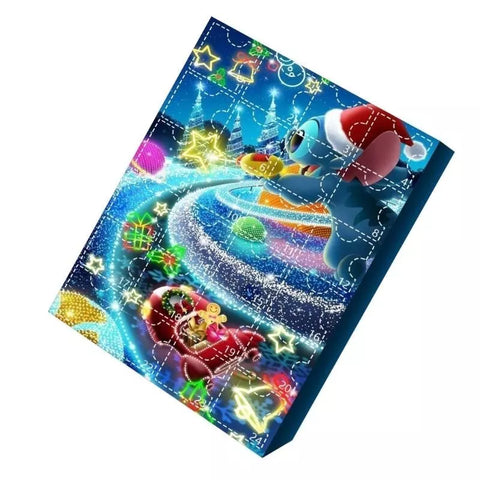 Anime Themed Blind Box Christmas Advent Calendar 2024 New Year Gift