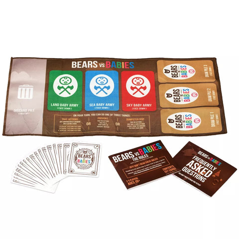 Bears vs Babies - Fun Family Card Game for Adults Teens & Kids