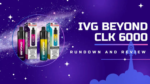IVG BEYOND Vape Prefilled RECHARGEABLE Pod Kit 20mg Nic Salt - 5pcs for 20£ | Min buy 2pcs