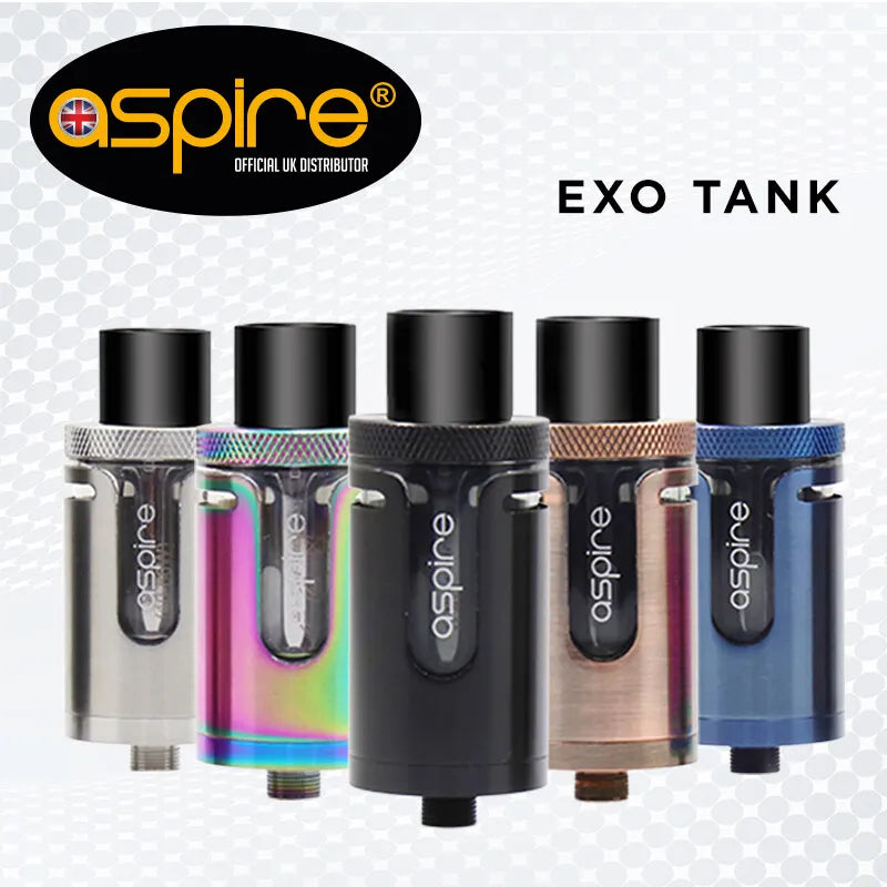 Aspire Cleito Exo E-cigarette Vape Atomizer MTL DTL Subohm 2ml Tank or Coils Pack