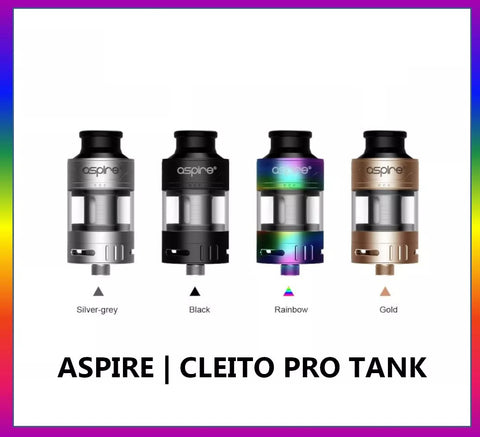 Aspire Cleito Pro Tank Clearomizer vape tank & Replacement Mesh Coils