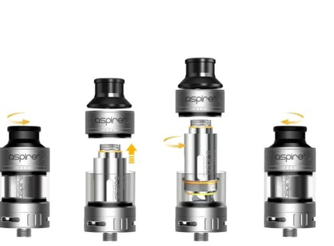 Aspire Cleito Pro 120 Clearomizer E-Cigarette Cloud Vape Sub-ohm Tank