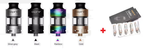 Aspire Cleito Pro Tank Clearomizer vape tank & Replacement Mesh Coils