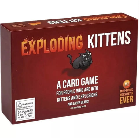 Exploding Kittens - Card Games | Family Party Games | Age 7+ | 2 to 5 Players
