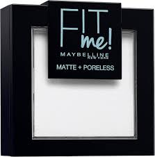 Maybelline New-York Fit Me Matte & Poreless Compact Powder - Normal to Oily Skin - 90 Universal Shades - 9 g - Pack of