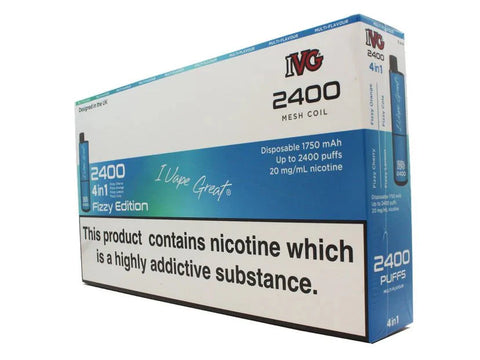 IVG 2400 Prefilled Pod Kit 4in1 2400 Puffs 20mg Nic Salt Vape Pod Kits| 5pcs DEAL