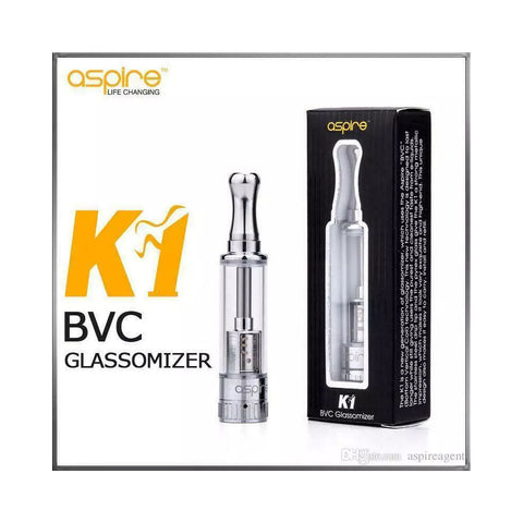 Aspire K1 Clearomiser Tank Glassomiser Atomiser Vape tank / or Replace vowwmart Aspire K1 Clearomiser Tank Glassomiser Atomiser Vape tank / or Replace vowwmart