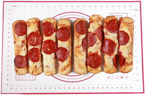 Baking Kneading Pastry NonStick Food Grade Silicone Dough Rolling Mat 60x40 CM