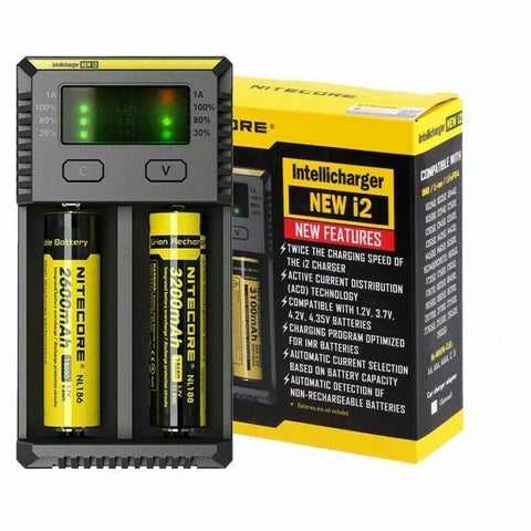 Nitecore New i2 2-Slot Intelligent Chargers