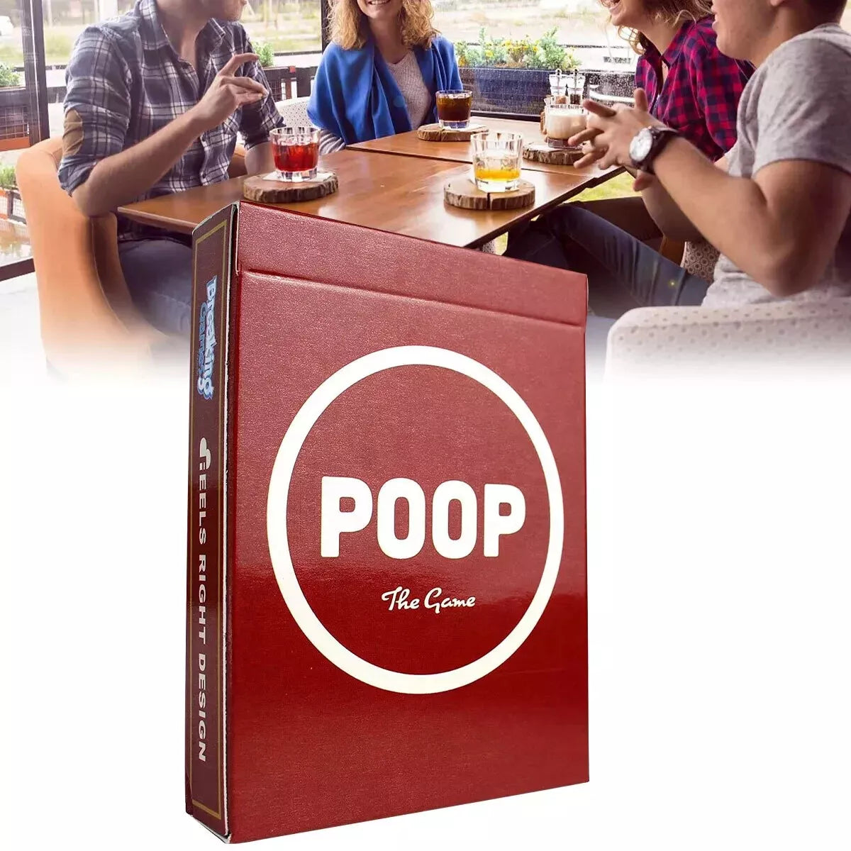 Poop Card Game Board Games Kids Teens Adult Friendly Party Card Game Toy Gifts