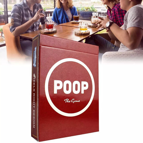 Poop Card Game Board Games Kids Teens Adult Friendly Party Card Game Toy Gifts