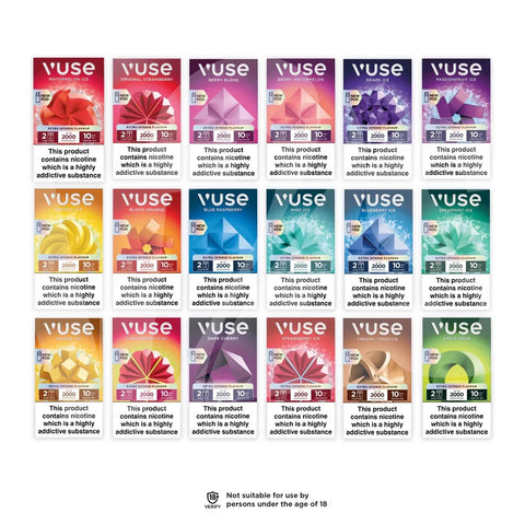 VUSE Epod Pro VAPE Prefilled 12mg & 18mg Pods|CHEAPEST ALL Flavor | Min Buy 2pks