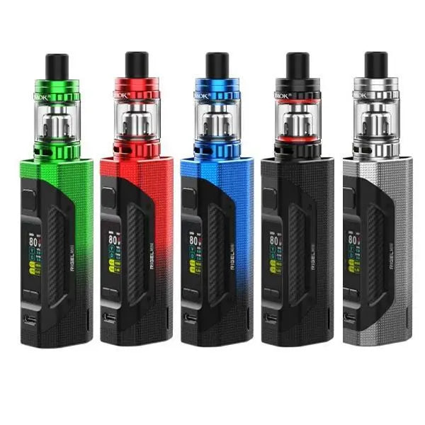SMOK Rigel Mini 80W Vape Ecig Kit 2ml TFV9 Mini Tank - CLEARANCE All 5 colors UK