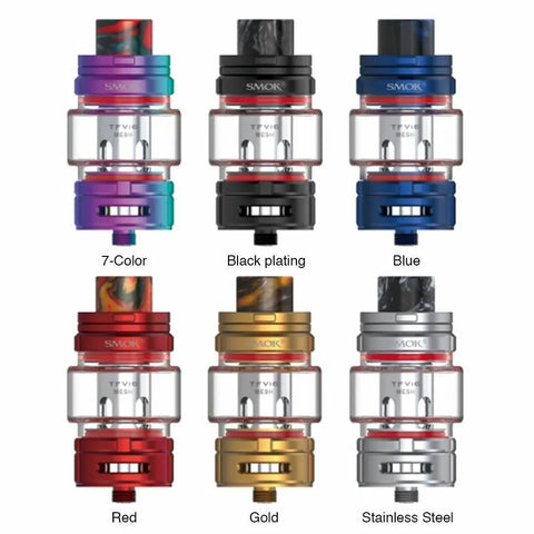 SMOK TFV16 Mesh Tpd Clearomizer Atomizer 16MM top filler Subohm Tank or 3pcs Coils