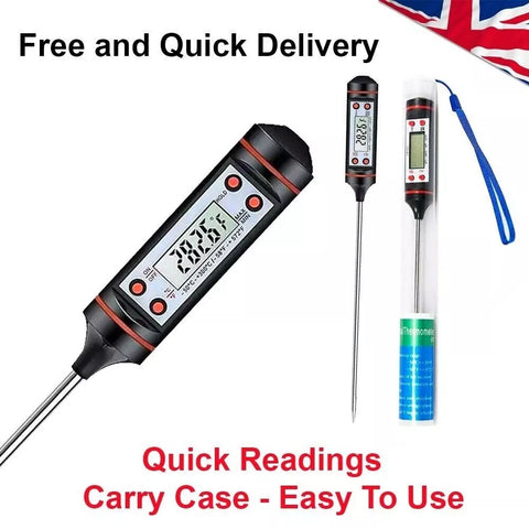Meat Turky Temperature Thermometer Digital Food Probe Cooking Meat BBQ Kitchen
