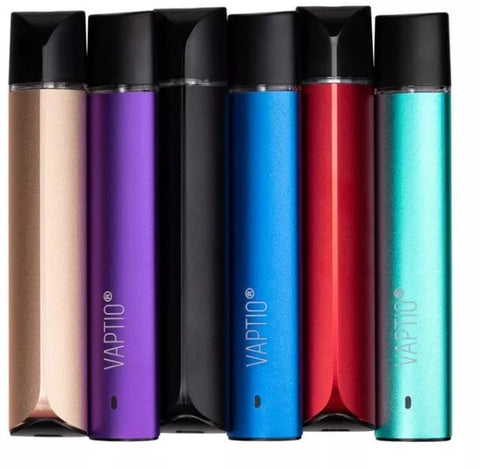 Vaptio C-Flat Mini Pod System 9W 260mAh vape device Best Low setting POD