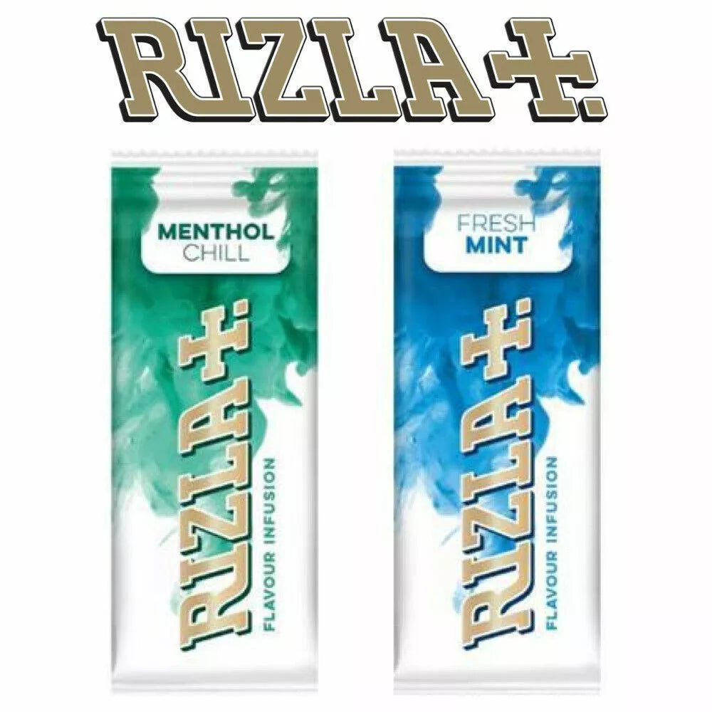 NEW Rizla Flavour Cards Card - Infusions of Fresh Mint or Menthol Chill