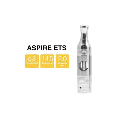 Aspire ETS Bdc Bvc Atomiser Clearomizer MTL Tank