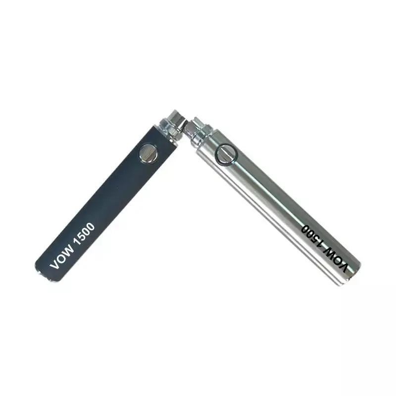 2x VOW Upgraded Vape Pen Ego 510 thread Ecigarette Batteries + Charger