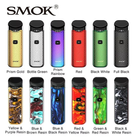 SMOK NORD Vape E-cig POD Starter Kit 1100mAh - 2ml Tank - Nord Pod Kit