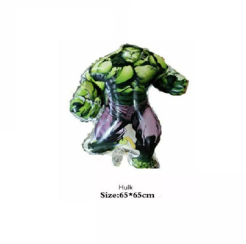 Self Stand 3d Superhero Foil Large Balloon |5pcs balloon set | Birthday banners