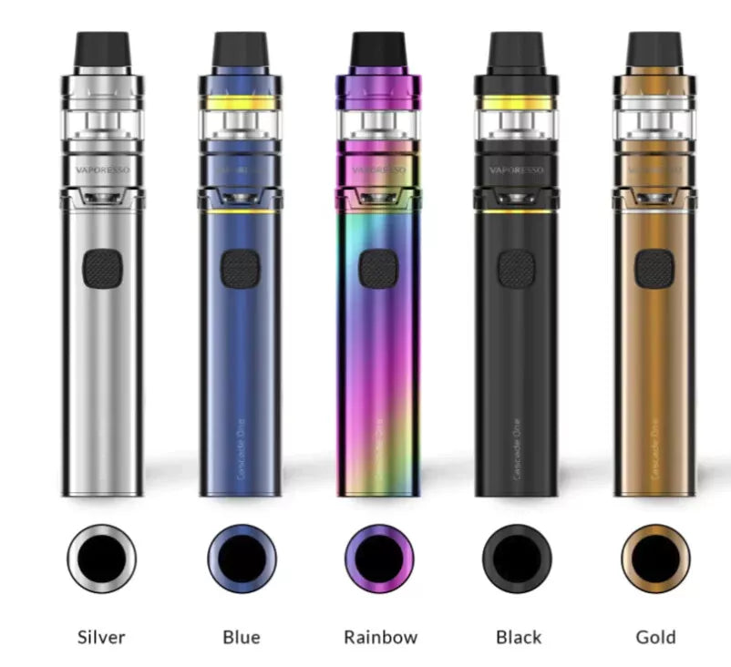 VAPORESSO Cascade 1800mAh Vape pen Kit airflow topfill quick charge UK