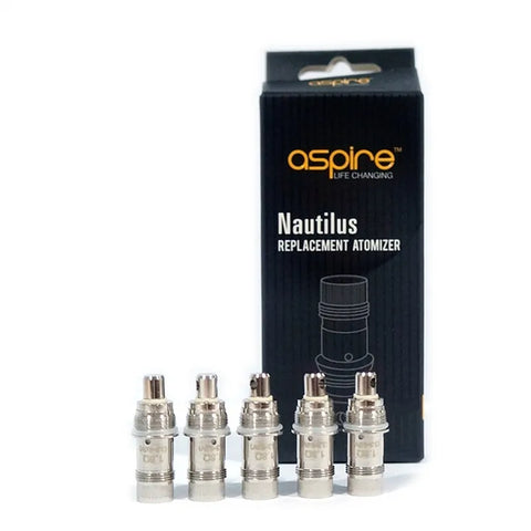 Aspire k3 clearomizer atomizer ecig vape pen MTL tank 2ml OR 5 Nautilus coils pack