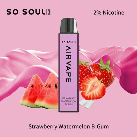 10x AIRVAPE Vape Ecig Pen Bars 20mg 50/50 UK made Vape Bars