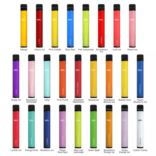 10x Magic Bar Vape 600 Puffs Pod ECig Vape Pen 2% Nic Salt BARS