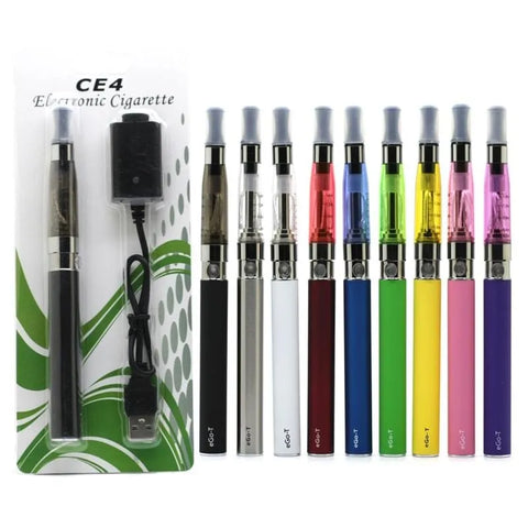 Top Quality E-Cig starter kit WITH Vape pen Rechargeable BATTERY with free charger