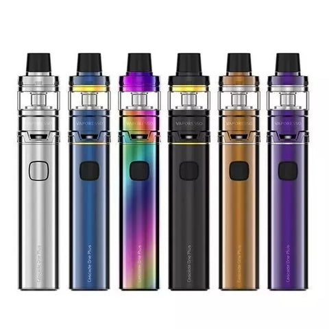 VAPORESSO Cascade 1800mAh Vape pen Kit airflow topfill quick charge UK