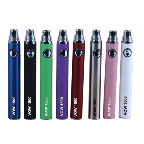 2x VOW Upgraded Vape Pen Ego 510 thread Ecigarette Batteries + Charger