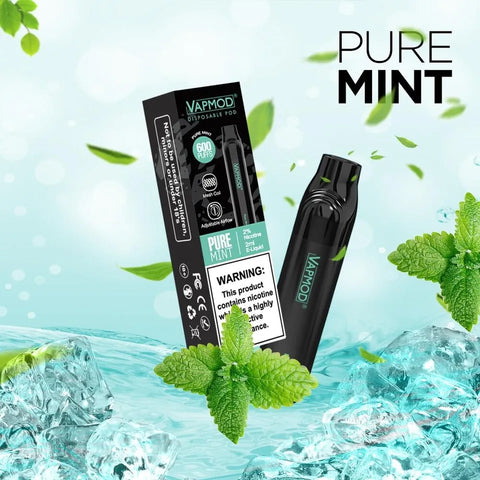 10x VAPMOD 600 PUFF 2% VAPE Pod Bars TPD MESHED COIL Adjustable AIRFLOW