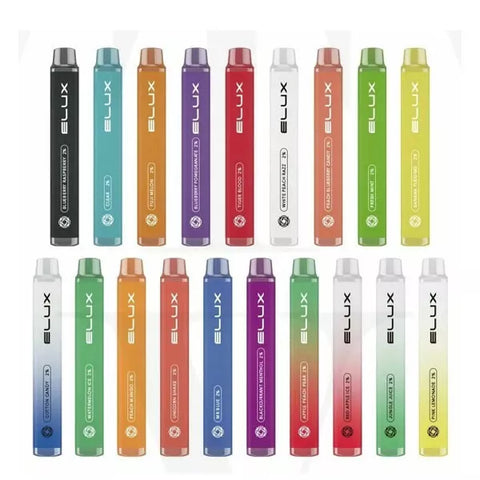 10x ELUX Legend SOLO / ELUX / ELUD MINI Vape Pen BARS 2mg/ml 600 Vape BAR