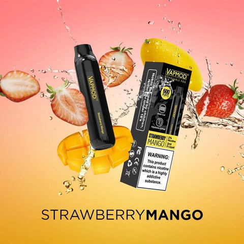 10x VAPMOD 600 PUFF 2% VAPE Pod Bars TPD MESHED COIL Adjustable AIRFLOW