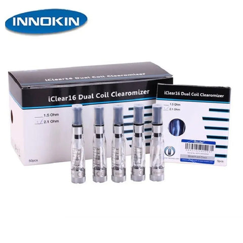 INNOKIN iCLEAR 16 DUAL ATOMISER CLEAROMIZER TANKS