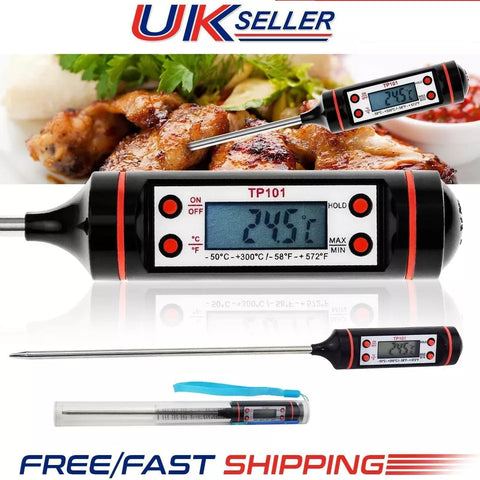 Meat Turky Temperature Thermometer Digital Food Probe Cooking Meat BBQ Kitchen