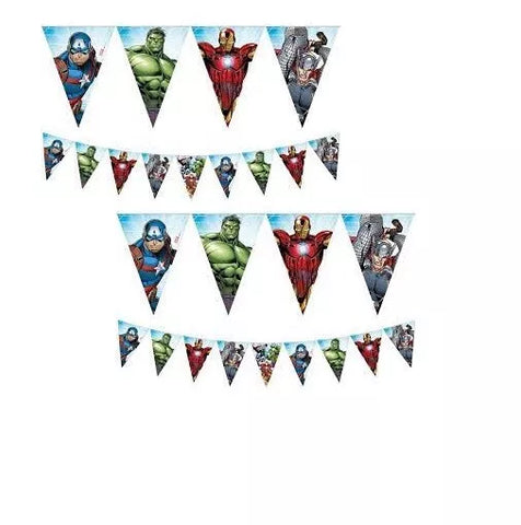 Self Stand 3d Superhero Foil Large Balloon |5pcs balloon set | Birthday banners
