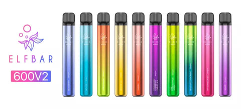 Elf V1 V2 Single Piece Vape pod devices - Elf Bars 1pc for £3.50 and 10 for £24.99-  Min Buy 2 Bars