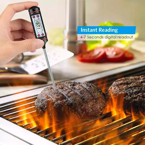 Meat Turky Temperature Thermometer Digital Food Probe Cooking Meat BBQ Kitchen