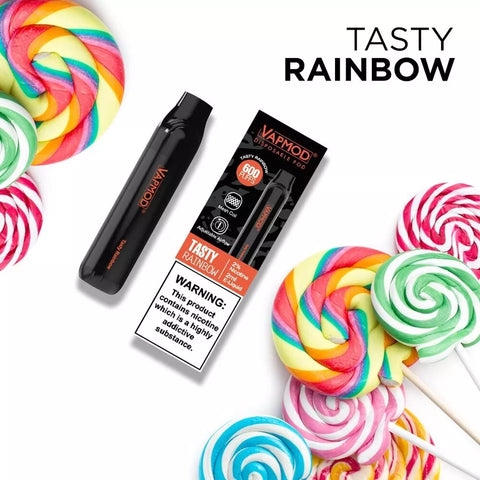 10x VAPMOD 600 PUFF 2% VAPE Pod Bars TPD MESHED COIL Adjustable AIRFLOW