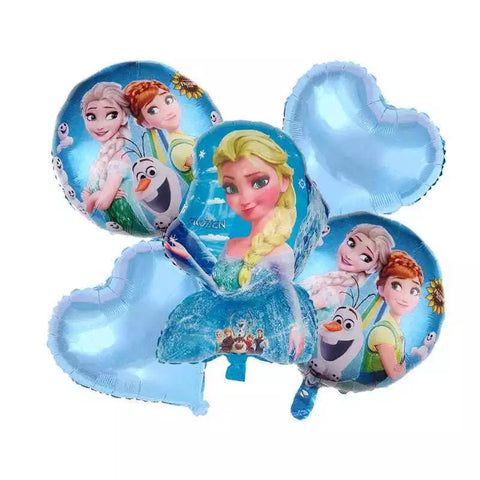 Self Stand 3d Superhero Foil Large Balloon |5pcs balloon set | Birthday banners