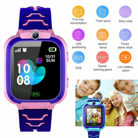Kids Smart Watch Camera SIM GSM SOS Call Phone Game Watches Boys Girls Gift UK