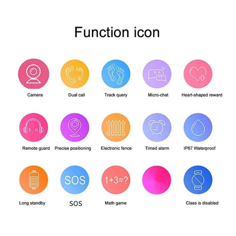 Kids Smart Watch Camera SIM GSM SOS Call Phone Game Watches Boys Girls Gift UK