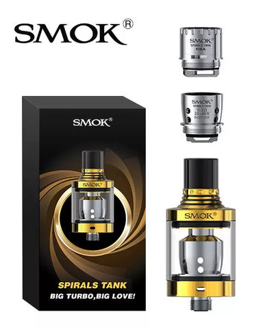 Smok Spiral E-Cigarette Vape Clearomizer Subohm Atomizer Vape tank 2ml